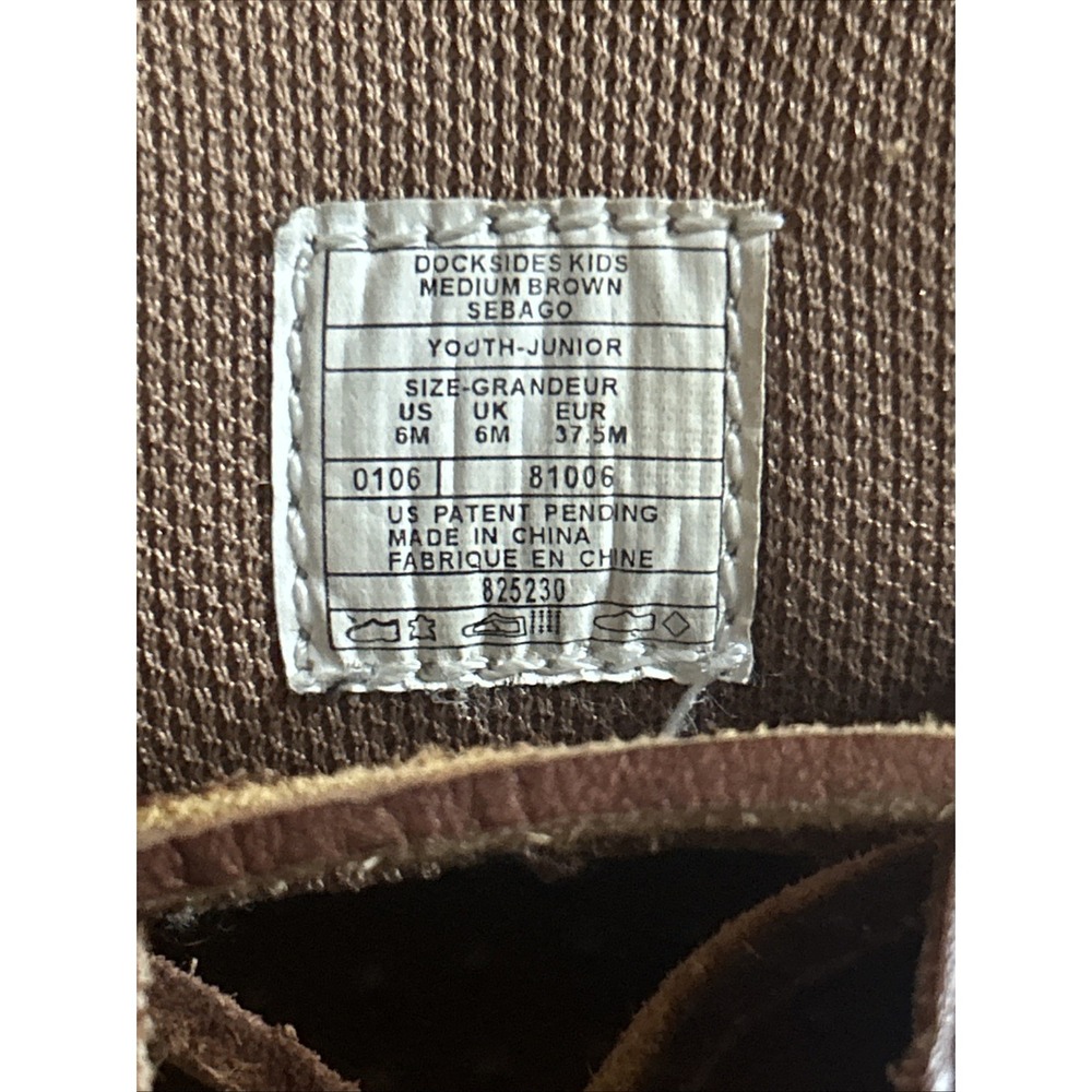 Sebago Docksides Women's Brown Shoes Loafers Size 6 M - Picture 10 of 11